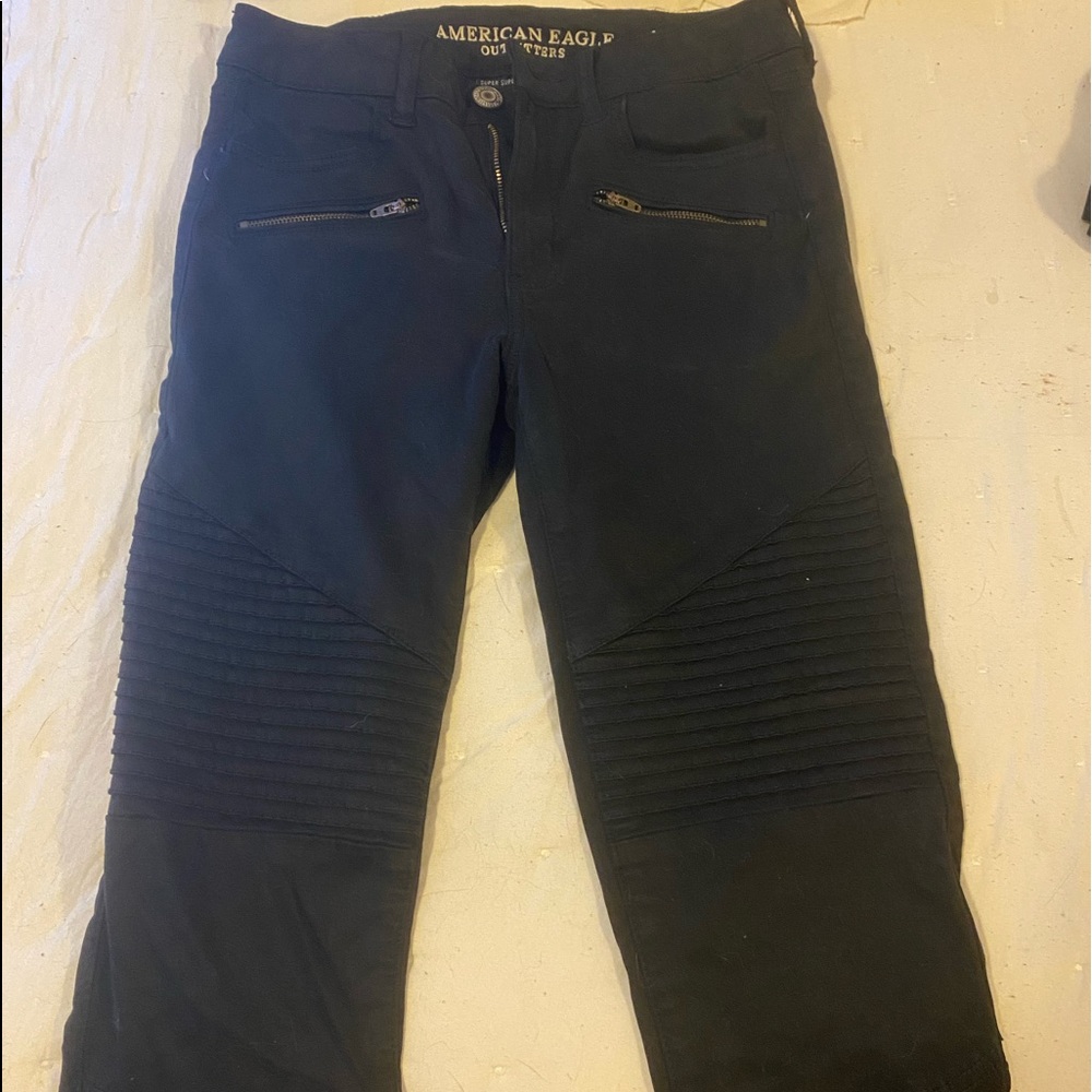 Black American eagle jeans
